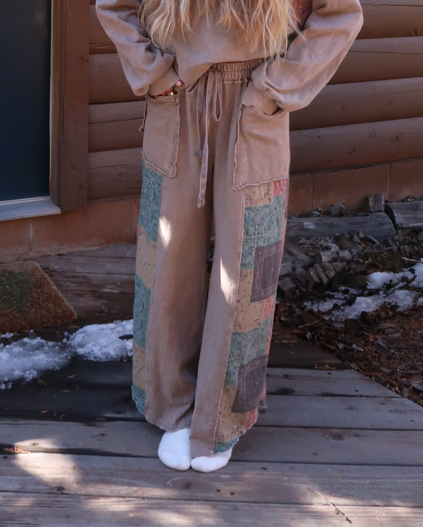 Mushroom Bandana Pants