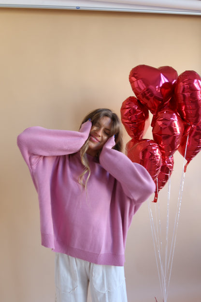 Pink Sugar Boxy Sweater