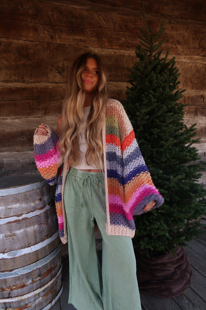 Crayola Stripe Cardi