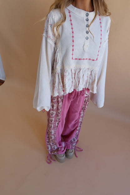 Soft Hearted Babydoll Top