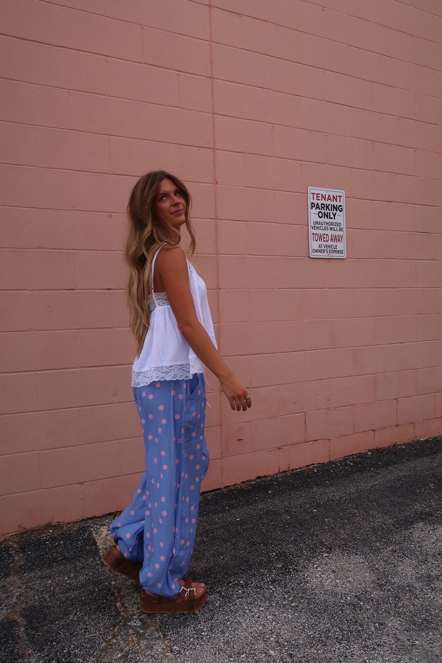 Ivory Lace Tank