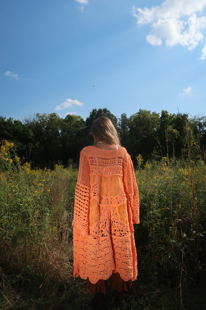 Sunset Crochet Duster