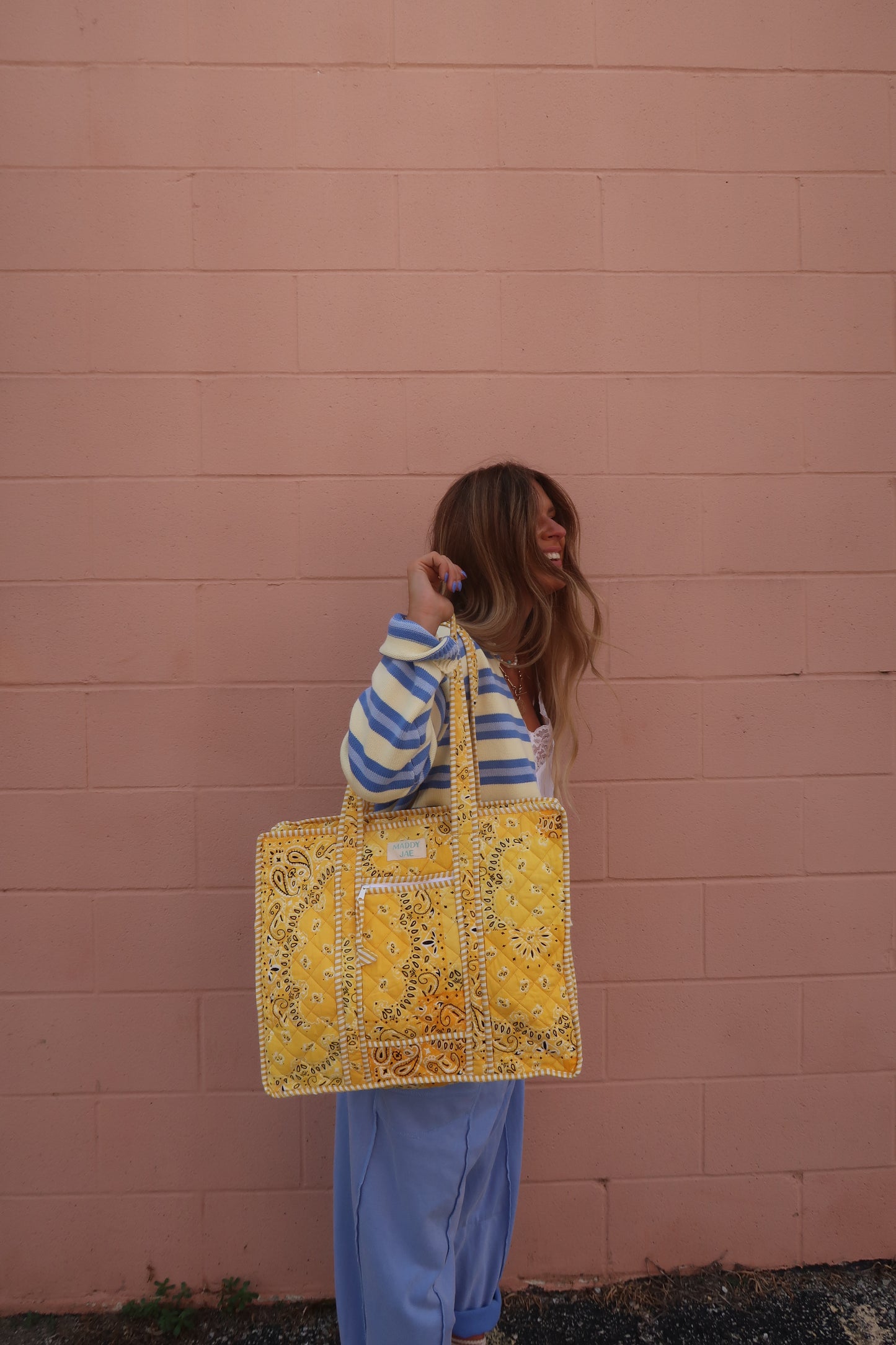 Sunny Quilted Dote Bag