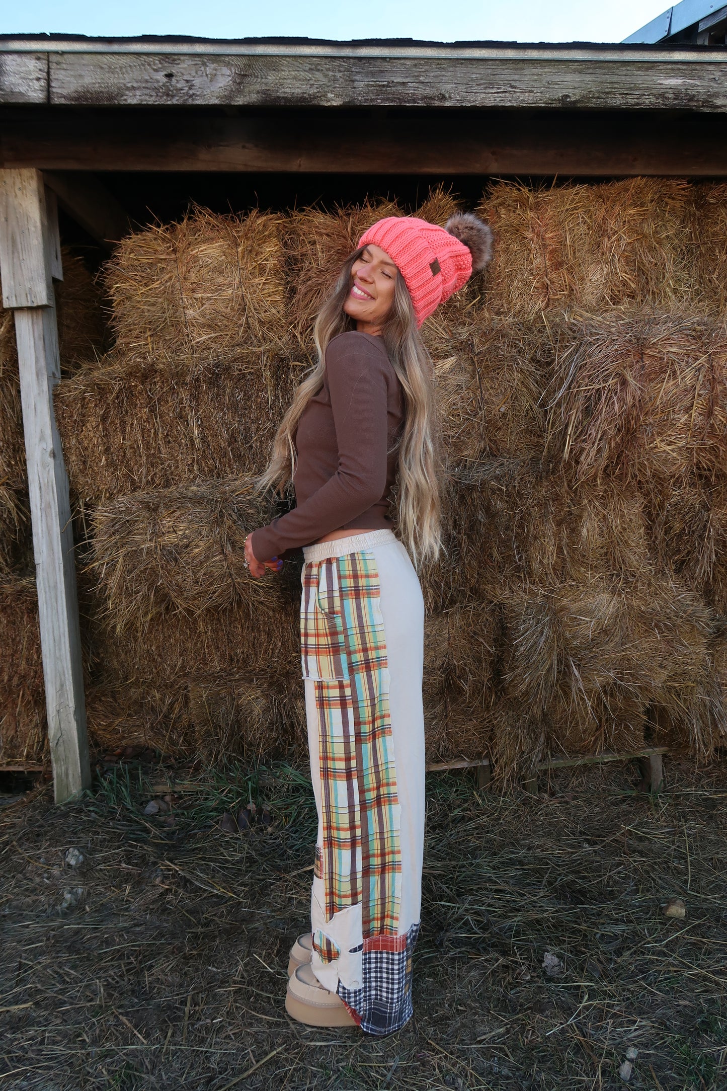 Into the Wild Plaid Pant