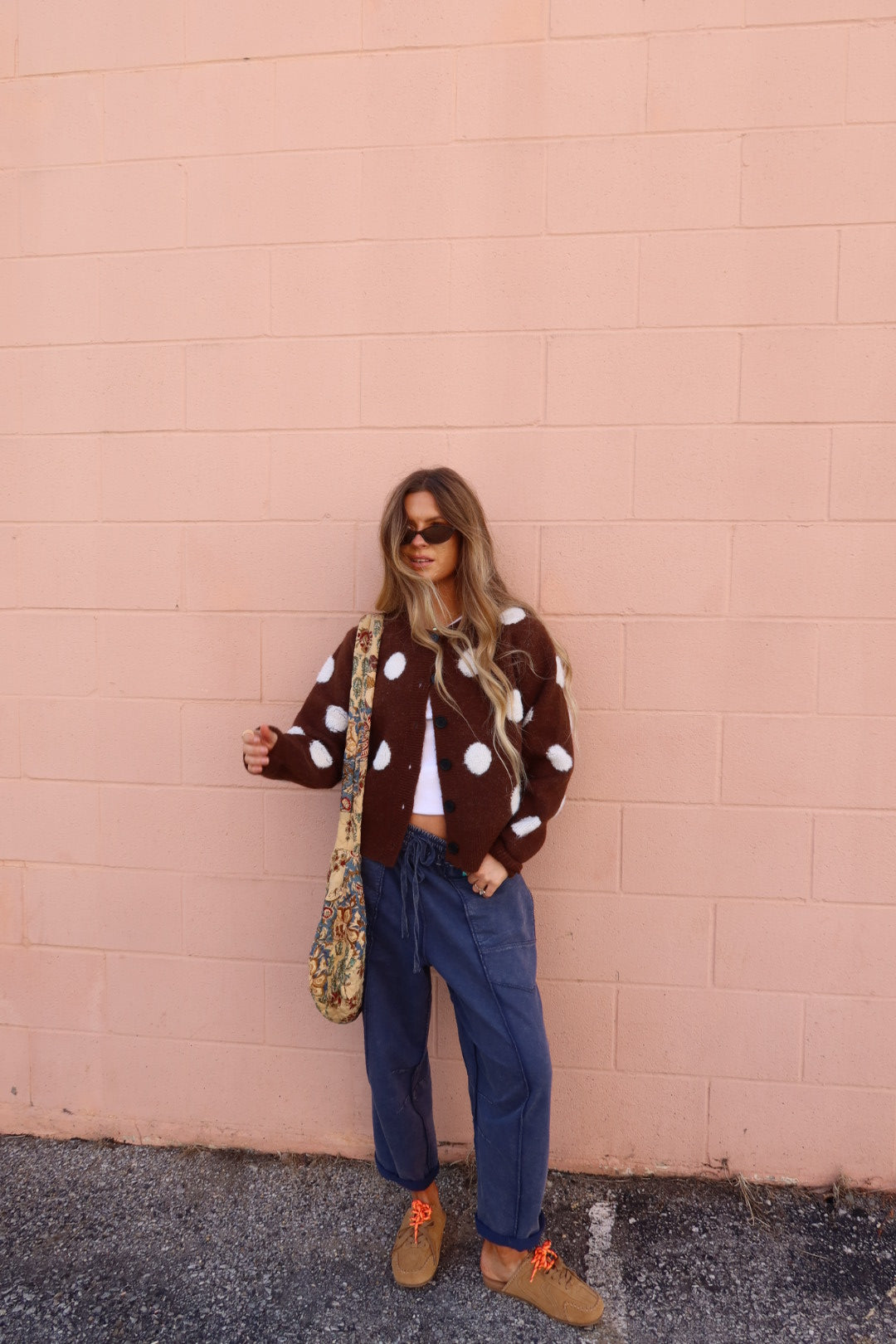 Blake Polka Dot Cardi