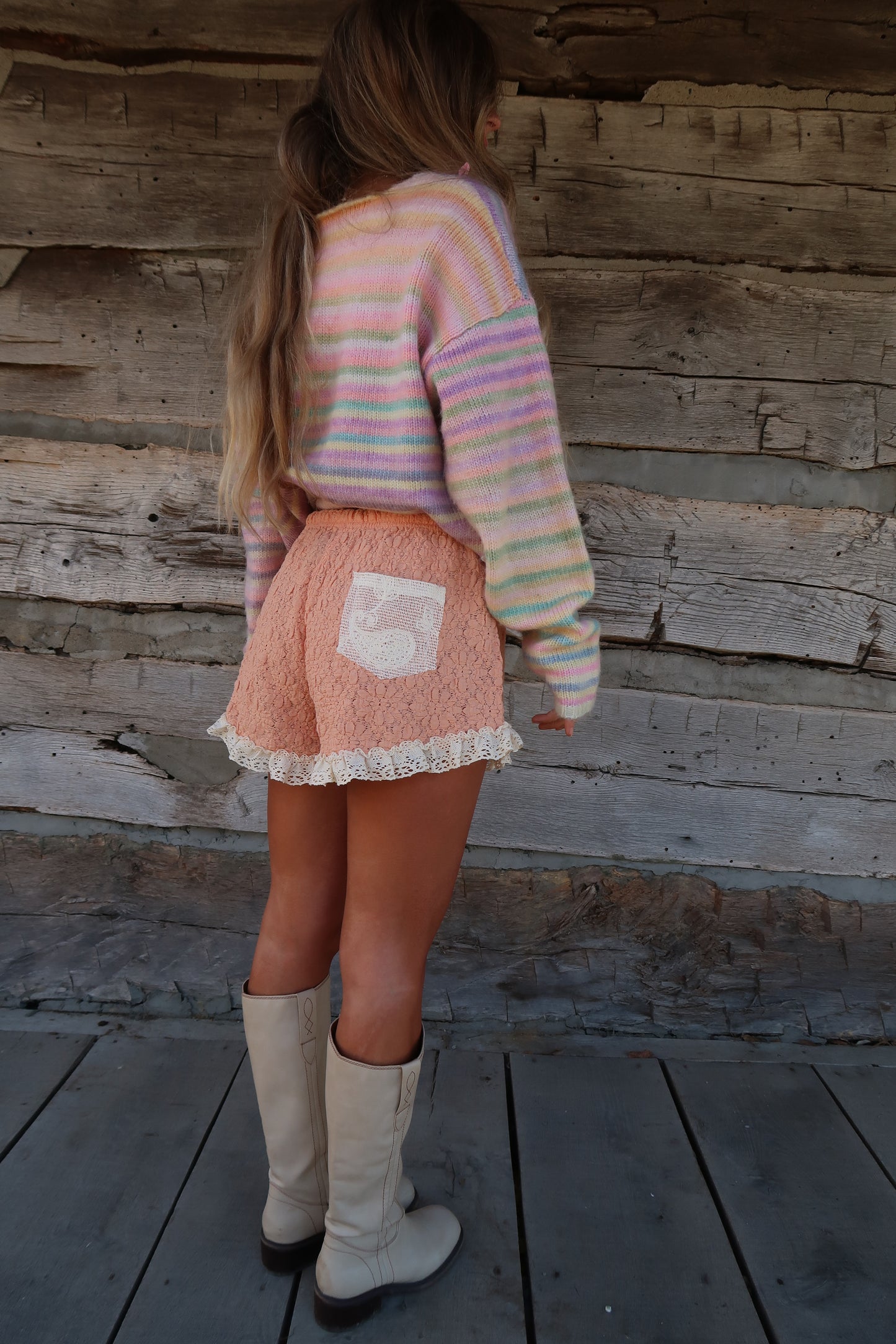 Peachy Just a gal Short