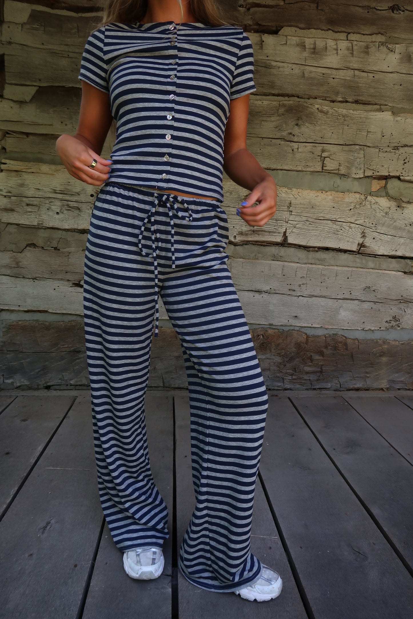 Midnight Stripe Set