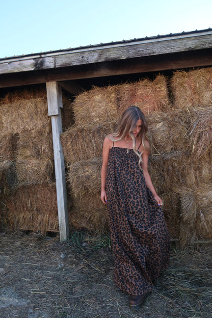 Leopard Maxi Dress