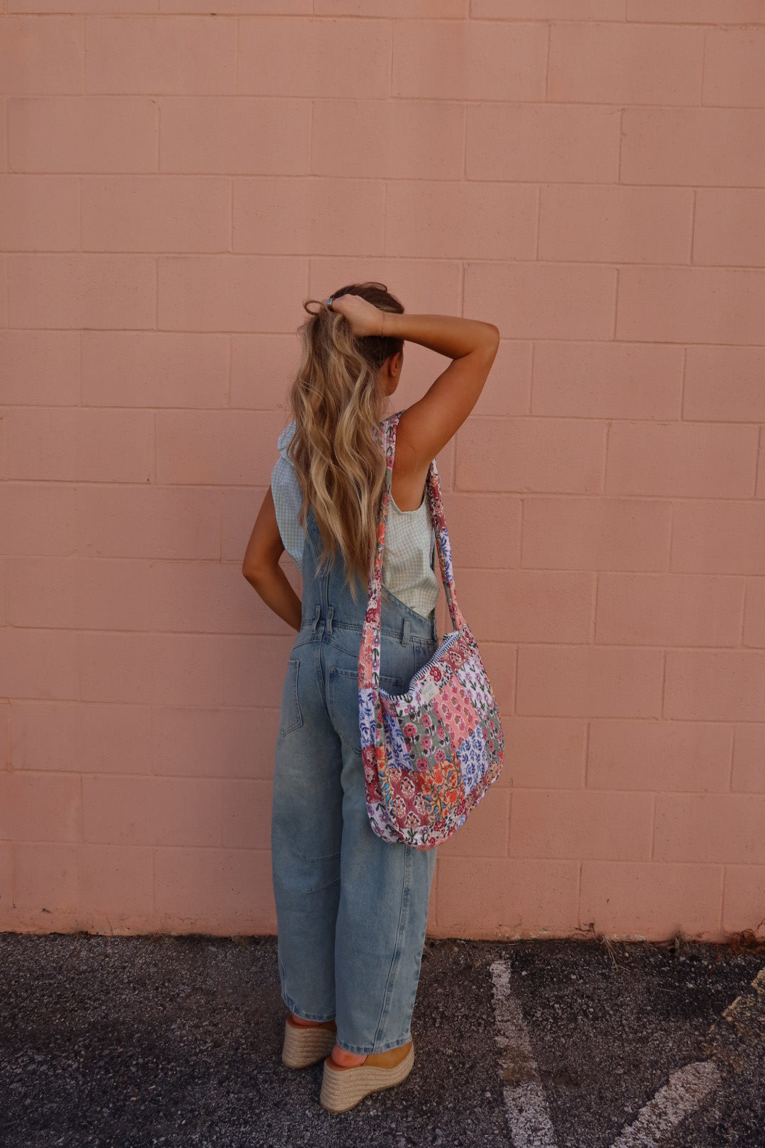 Birdie Quilted Hobo Bag
