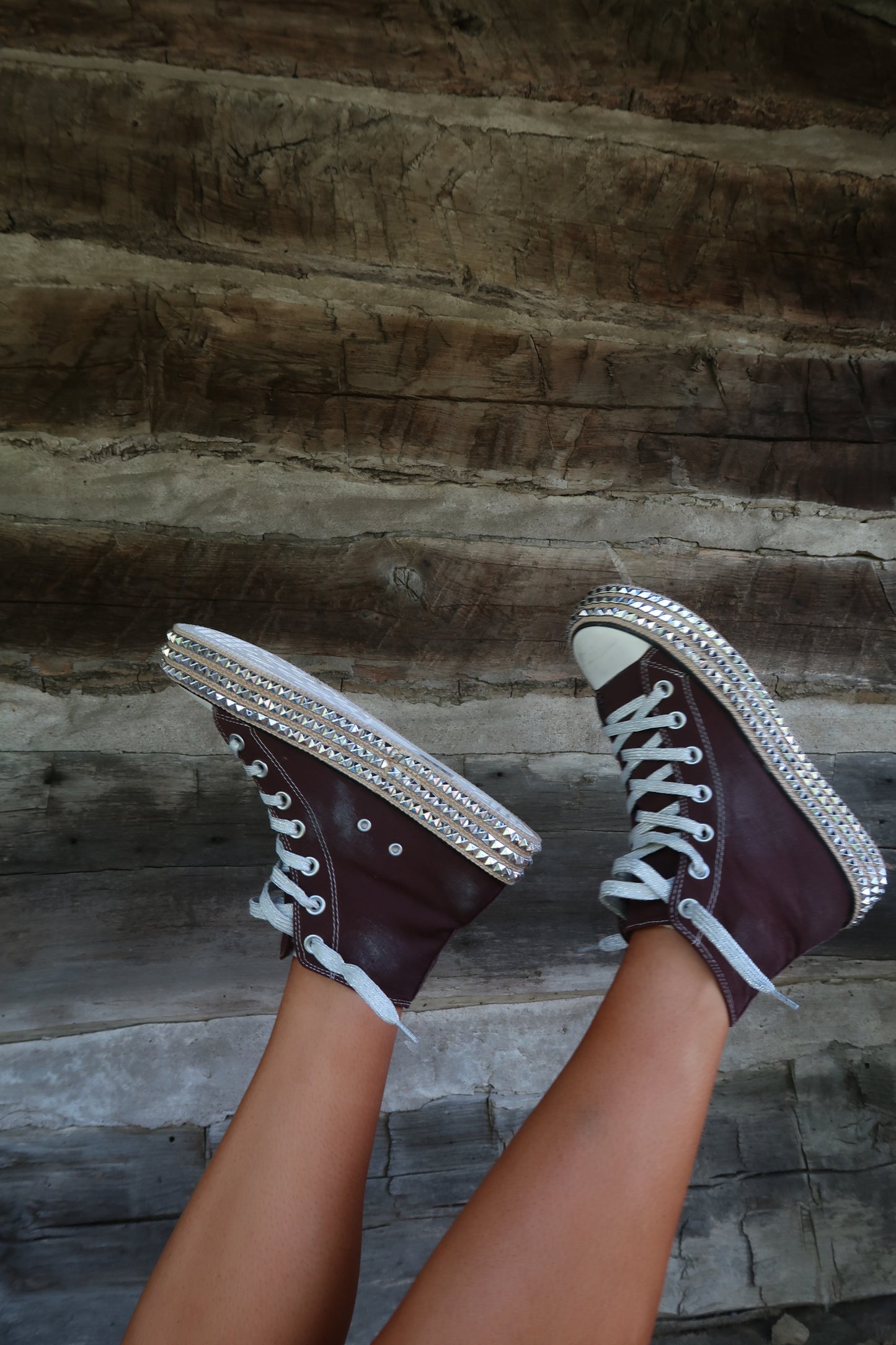 Chocolate Studded High Top