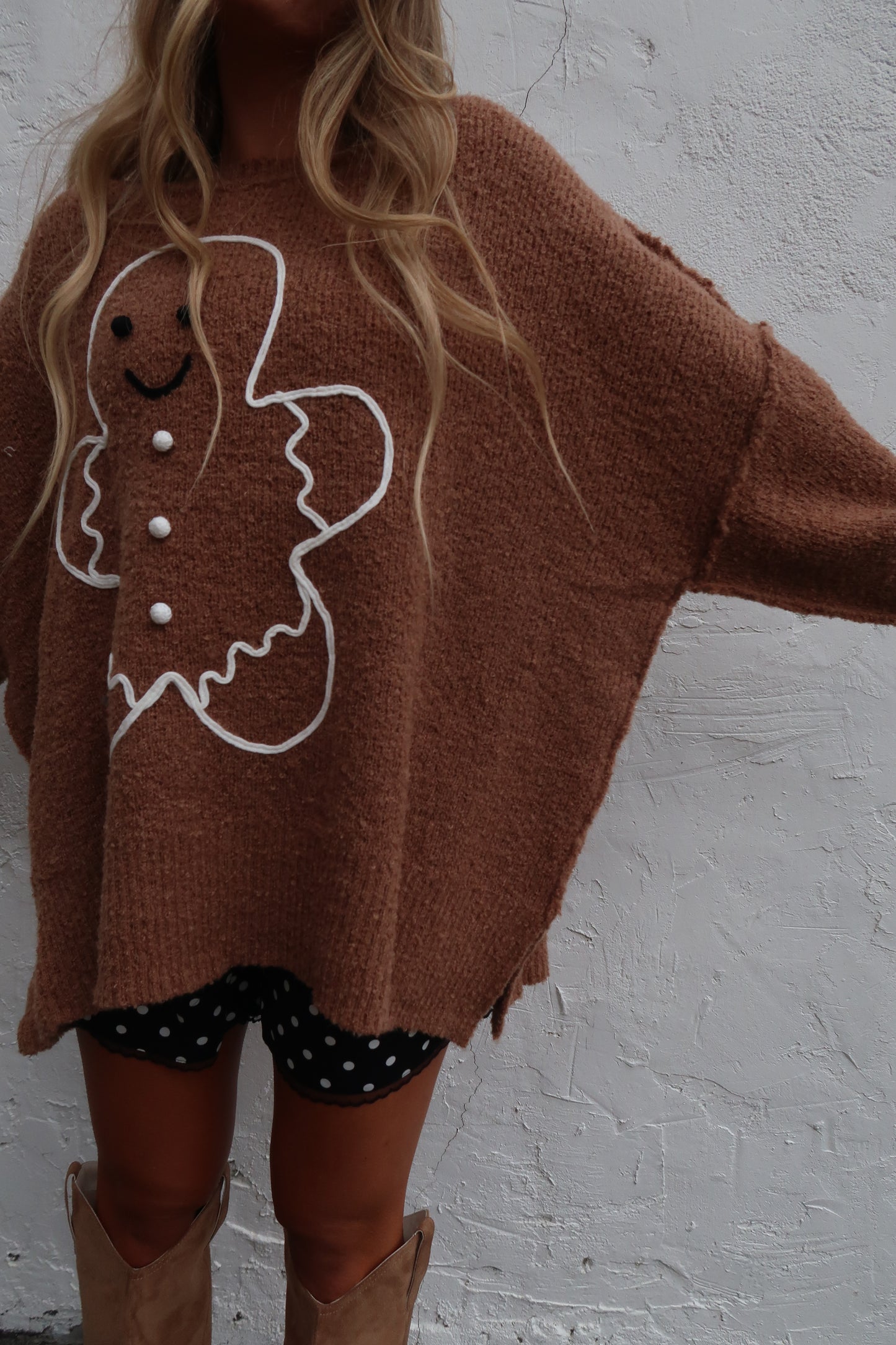 Gingerbread Man Sweater