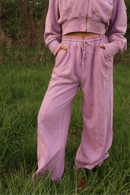 Lavender Haze Wide Leg Pant