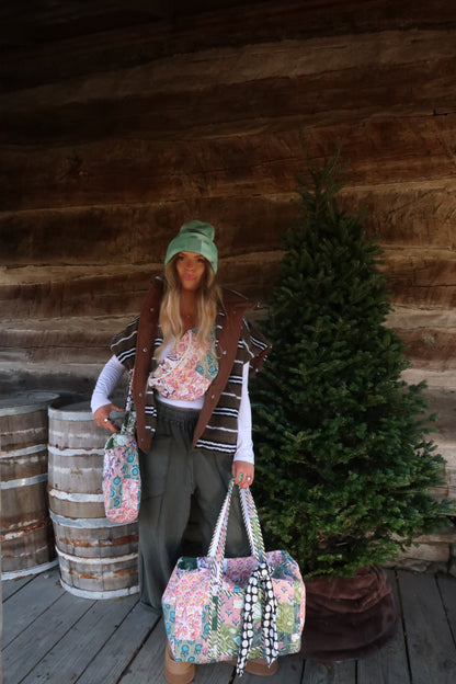 Hattie Quilted Duffle Bag
