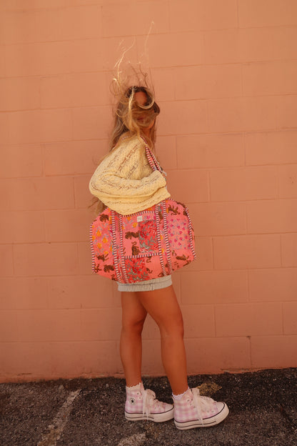 Debbie Quilted Duffle Bag
