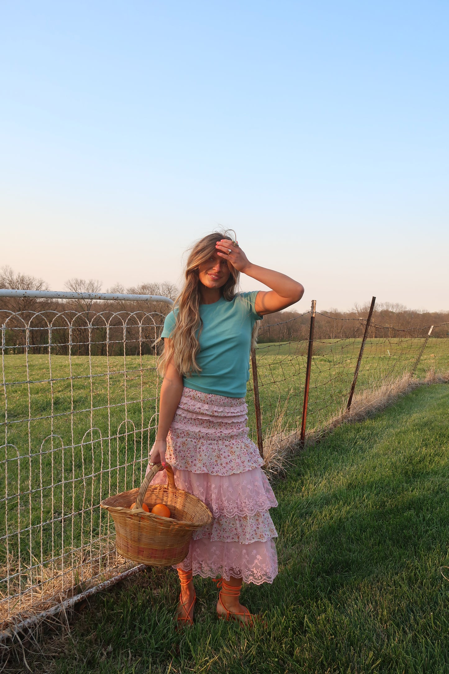 Meadow Contrast Skirt/Dress