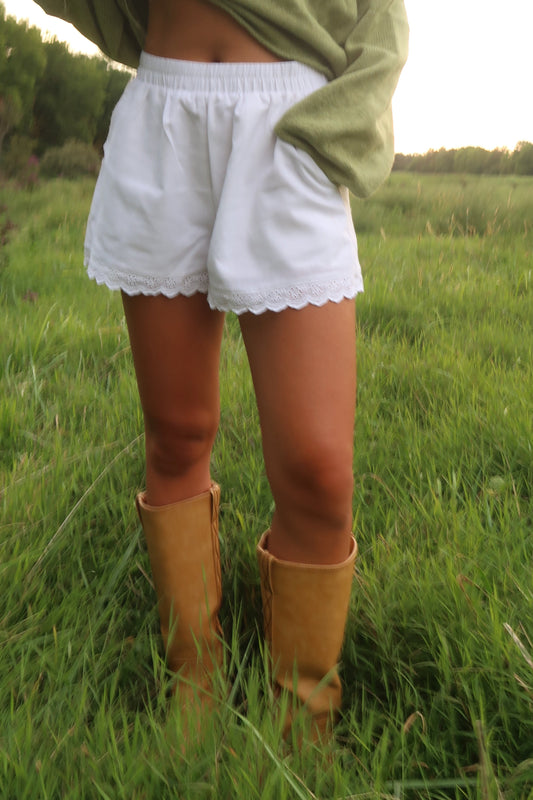 Rory Eyelet Shorts