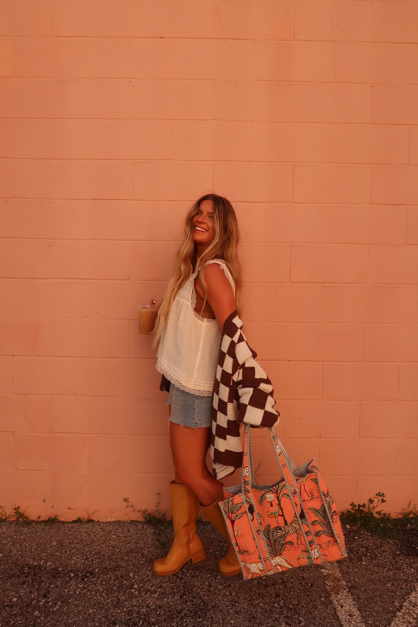 Diego Quilted Tote Bag