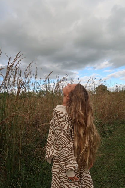 Marty Zebra Hoodie
