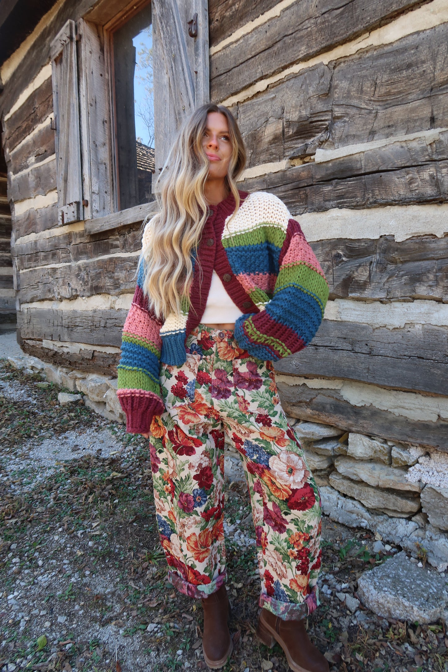 Cranberry Crush Cardigan