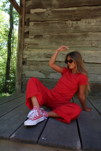 Red On the Go Set