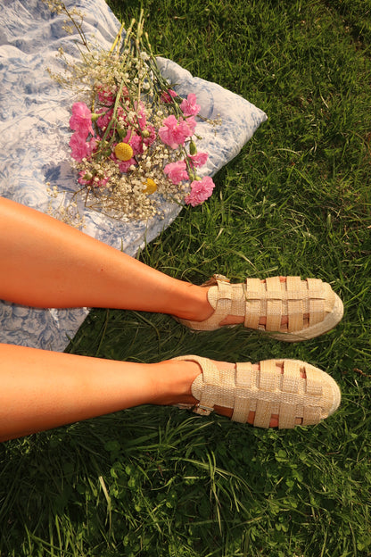 Rattan Fisherman Sandal