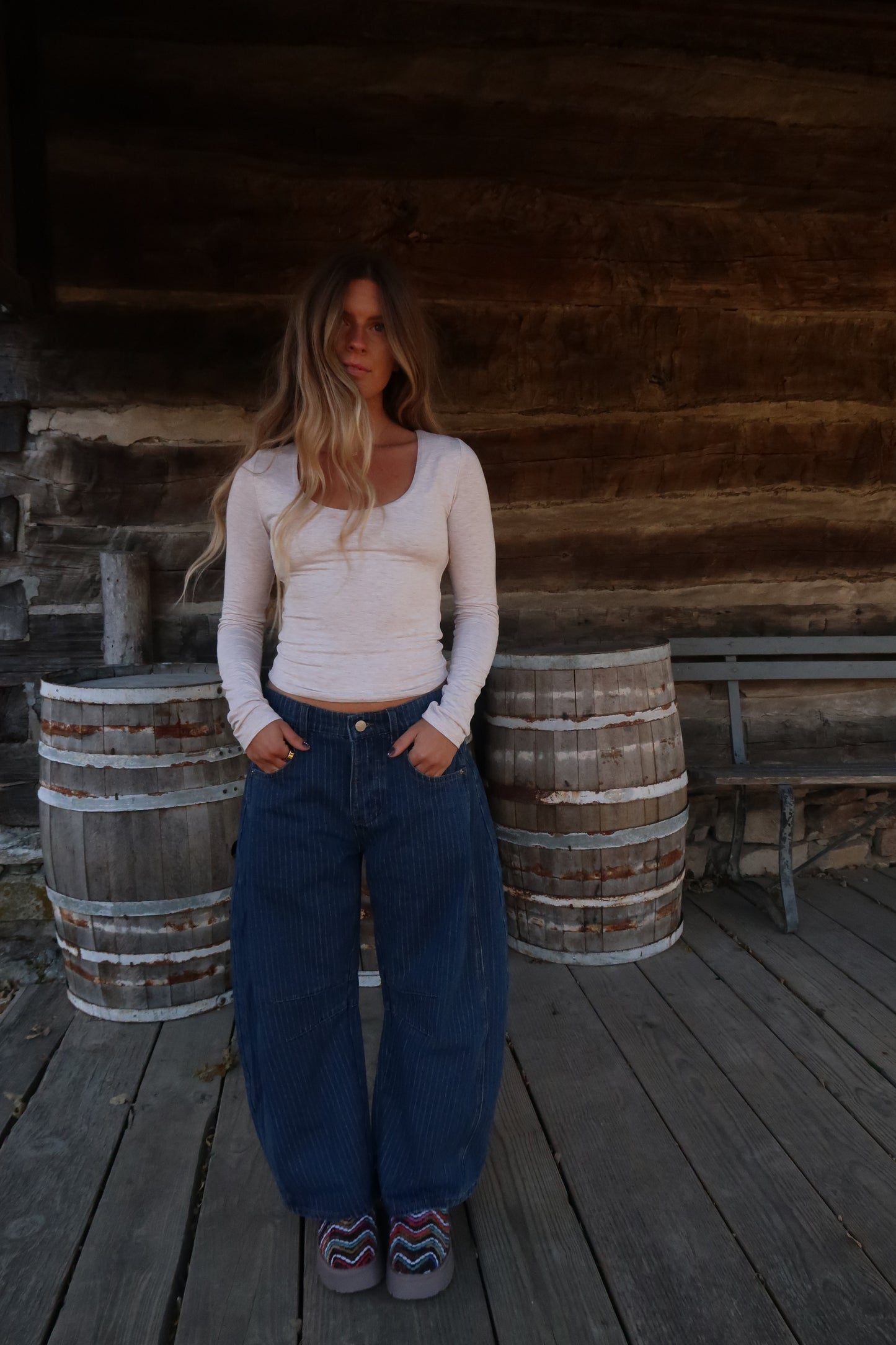 Oatmeal Back To Basics Long Sleeve