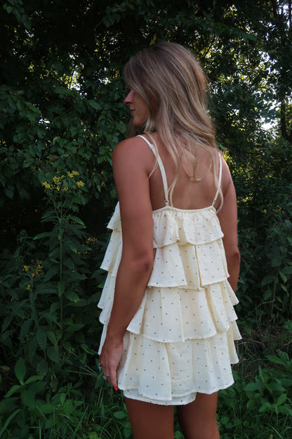 Toasty Polka Dot Ruffle Set