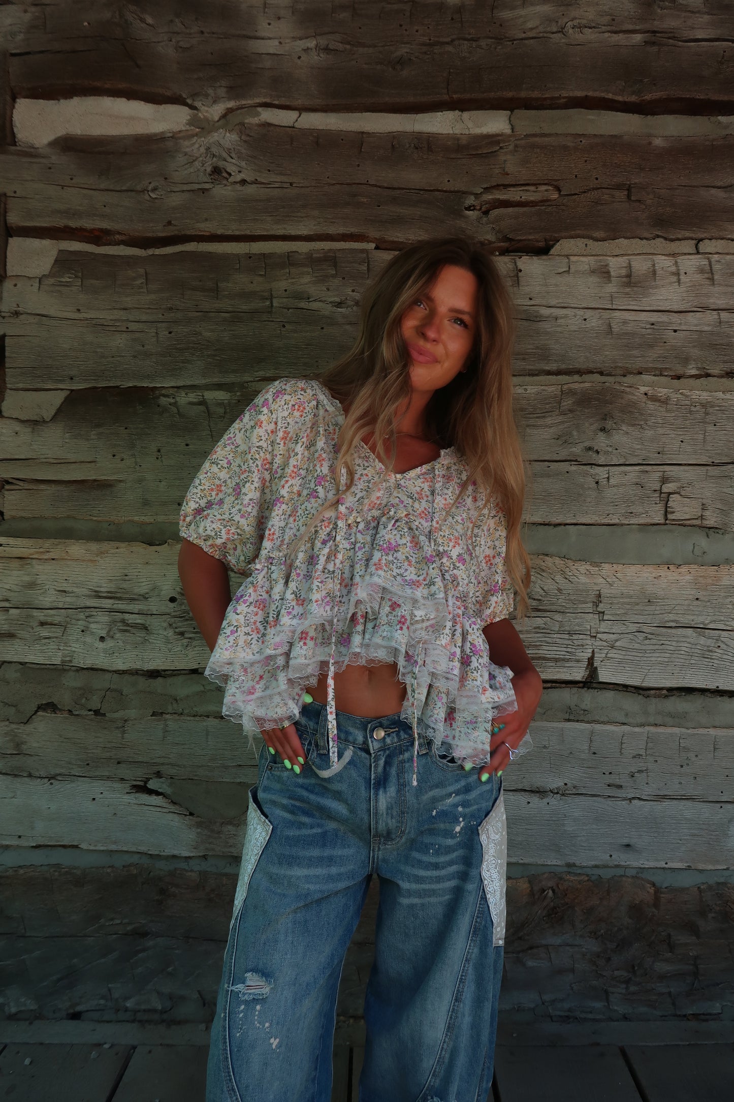 Fresh Picked Babydoll Top