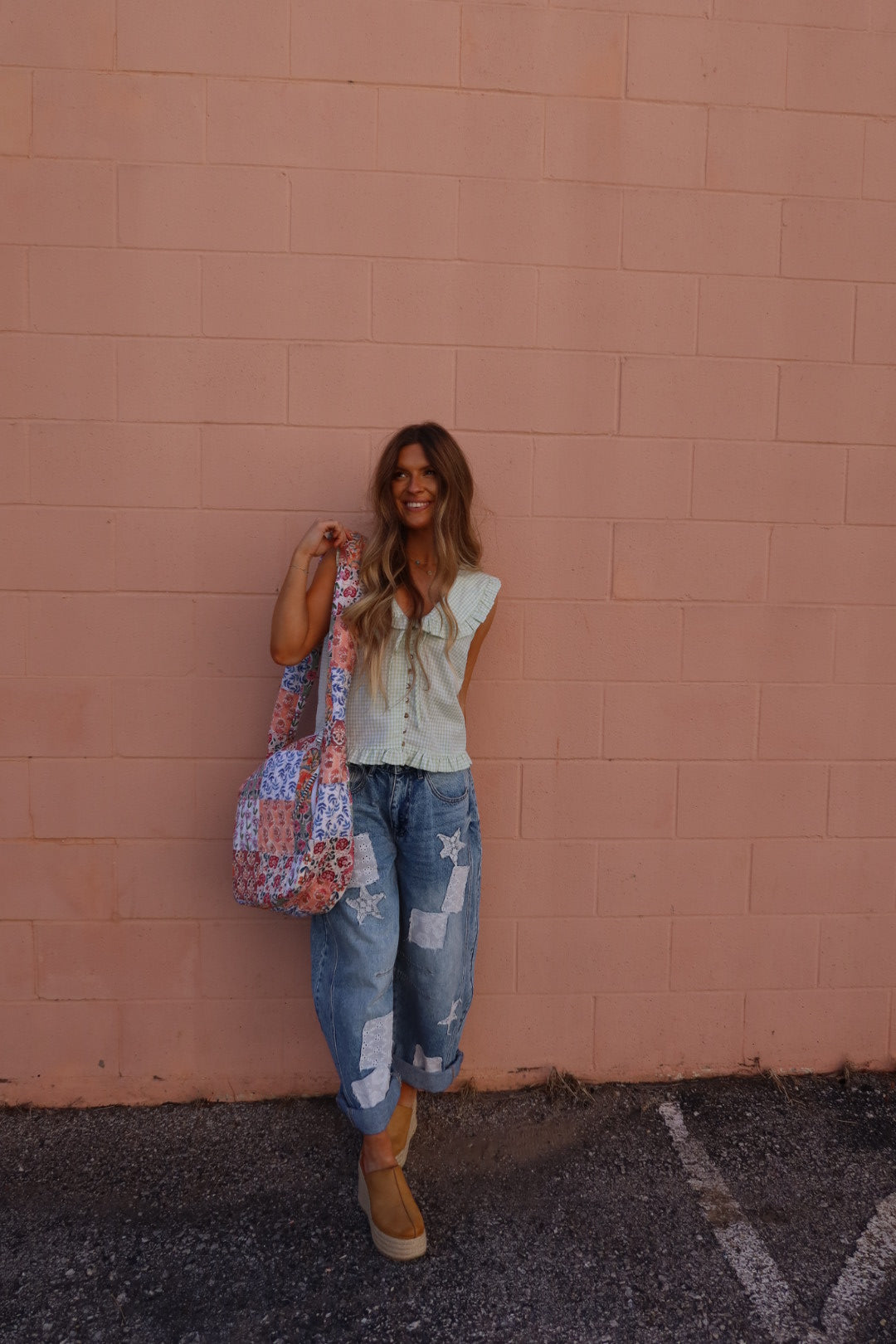Birdie Quilted Sling Bag