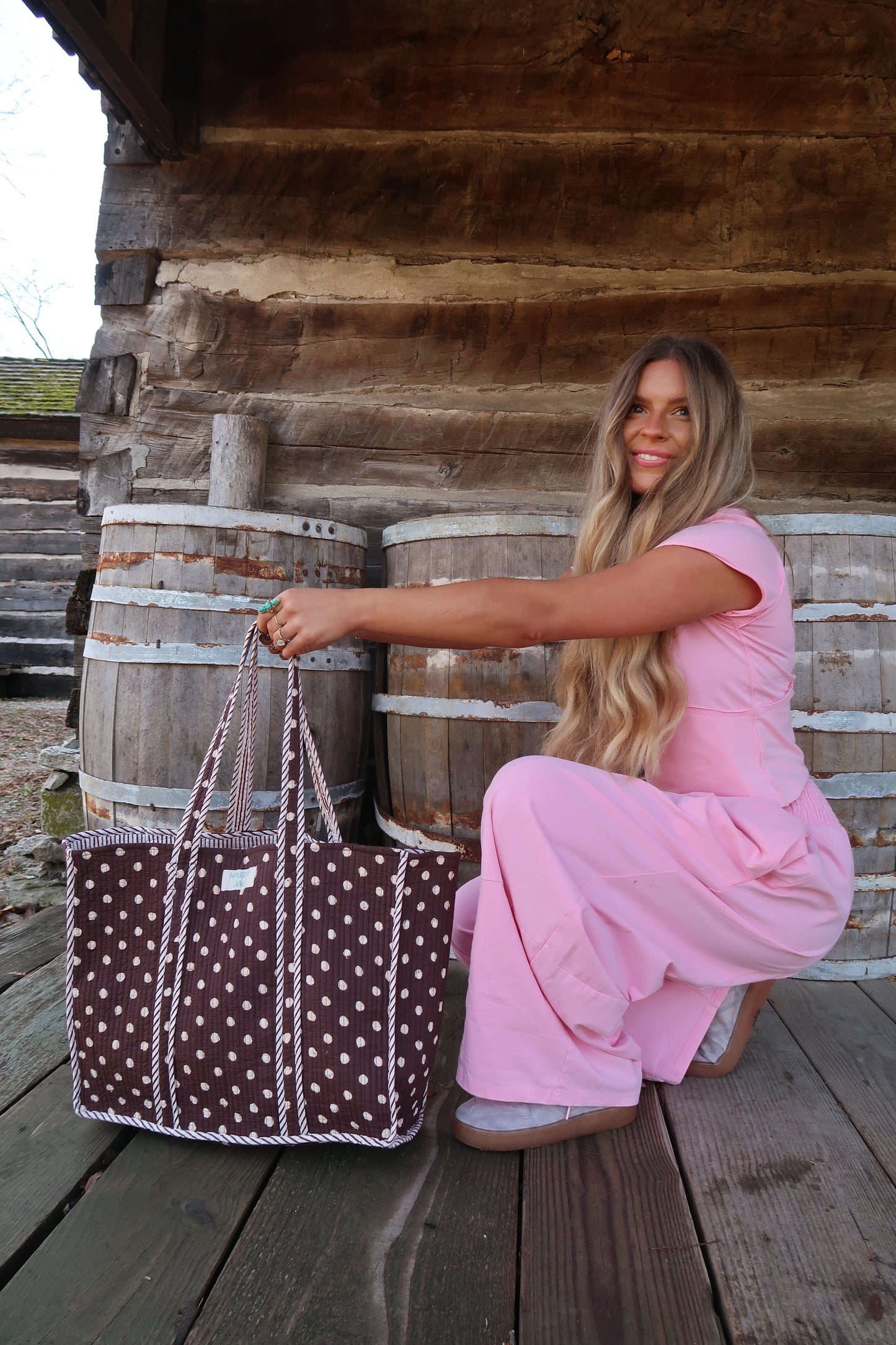 Coco Quilted Tote Bag
