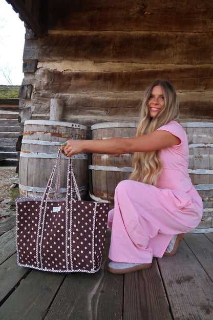 Coco Quilted Tote Bag