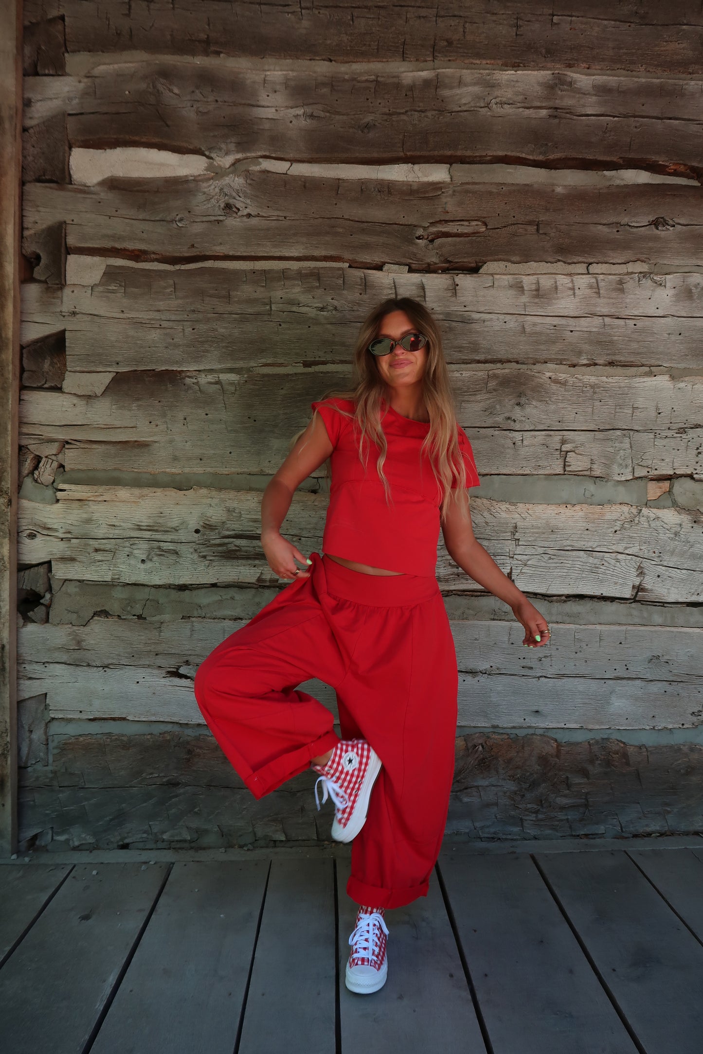 Red On the Go Set