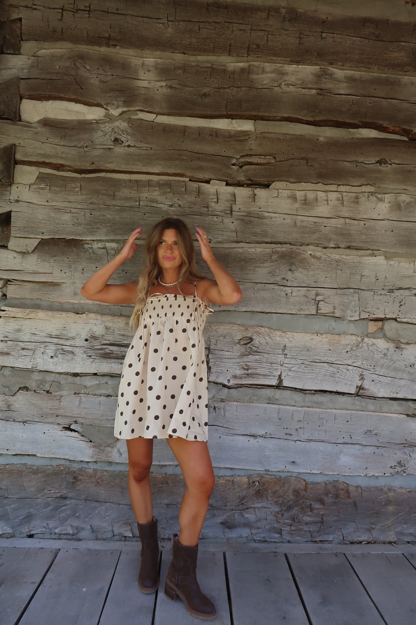 Sandstone Dot Tunic/Dress