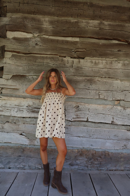 Sandstone Dot Tunic/Dress