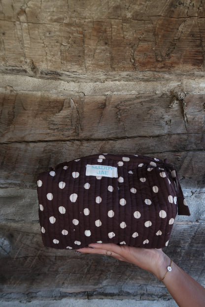 Coco Quilted Cosmetic Bag