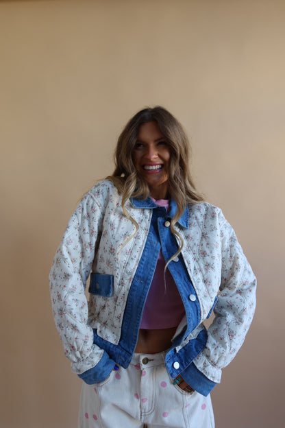 Here for Dessert Quilted Jacket