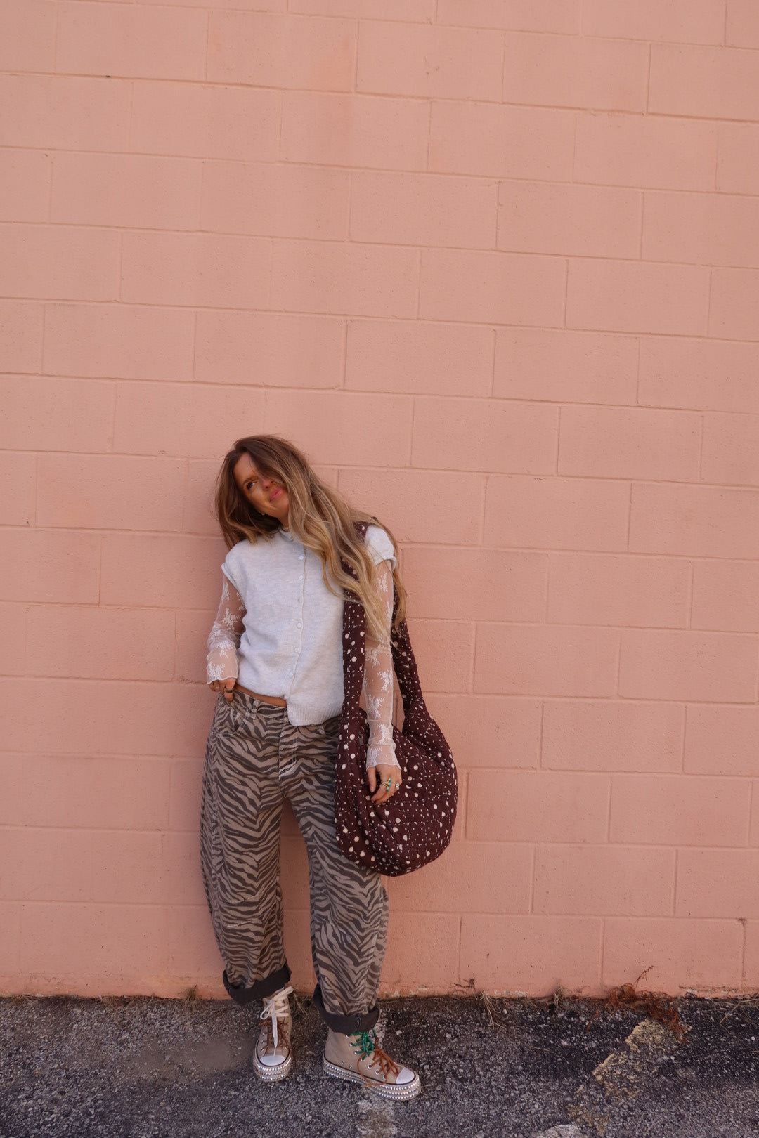 Coco Patchwork Quilted Sling Bag