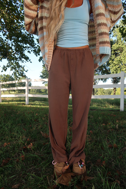 Brown Take it Easy Pants