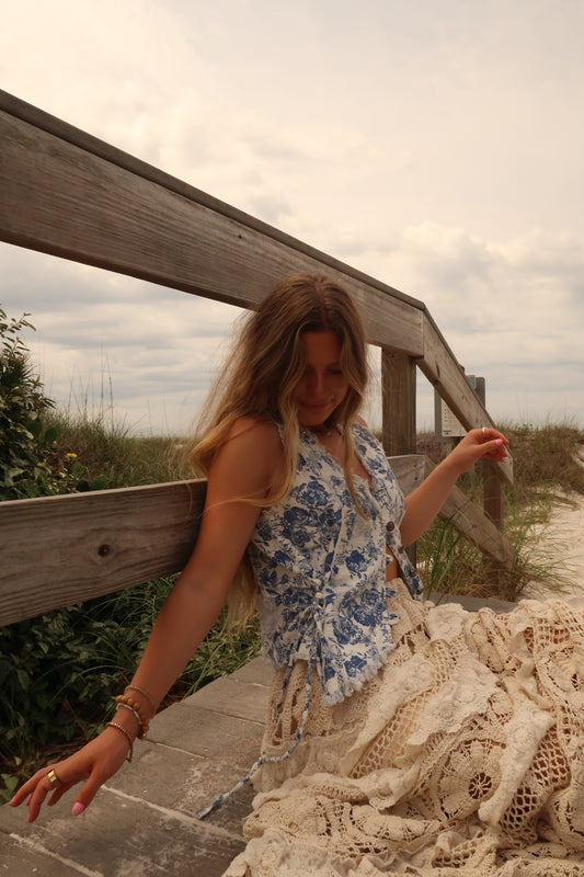 Salt & Blossom Vest