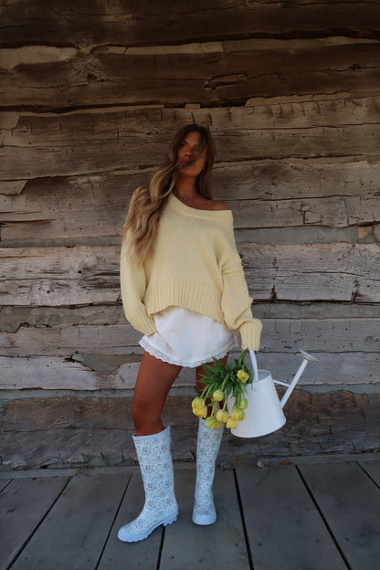 Blossom Blu Rainboot