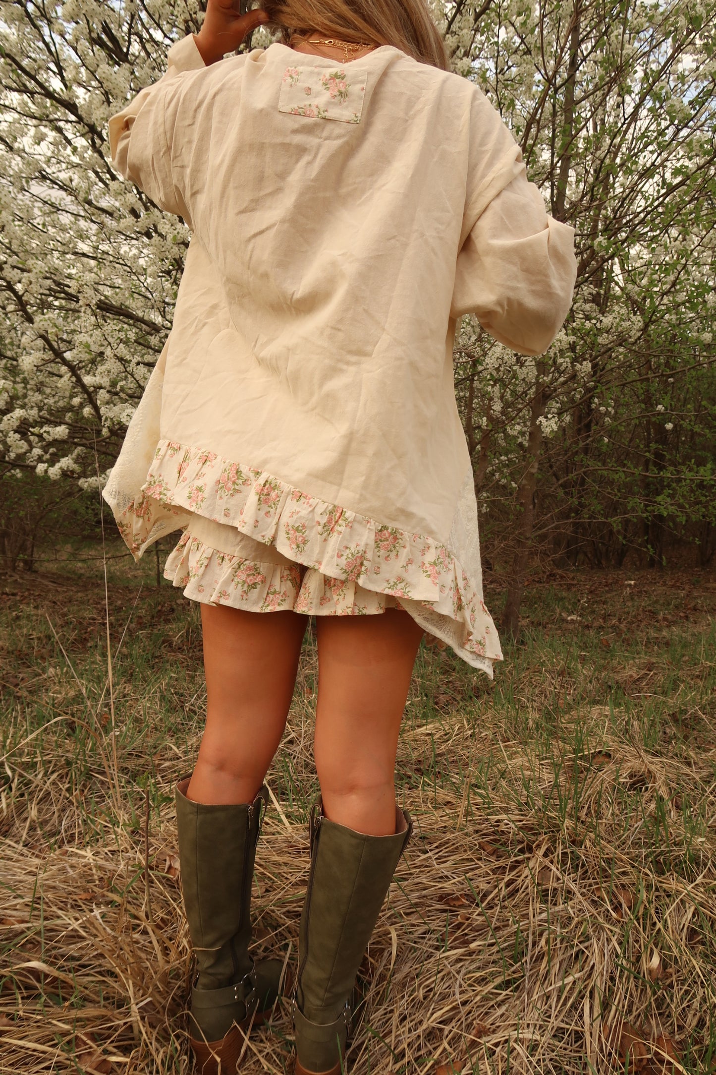 Doily Dream Linen Top