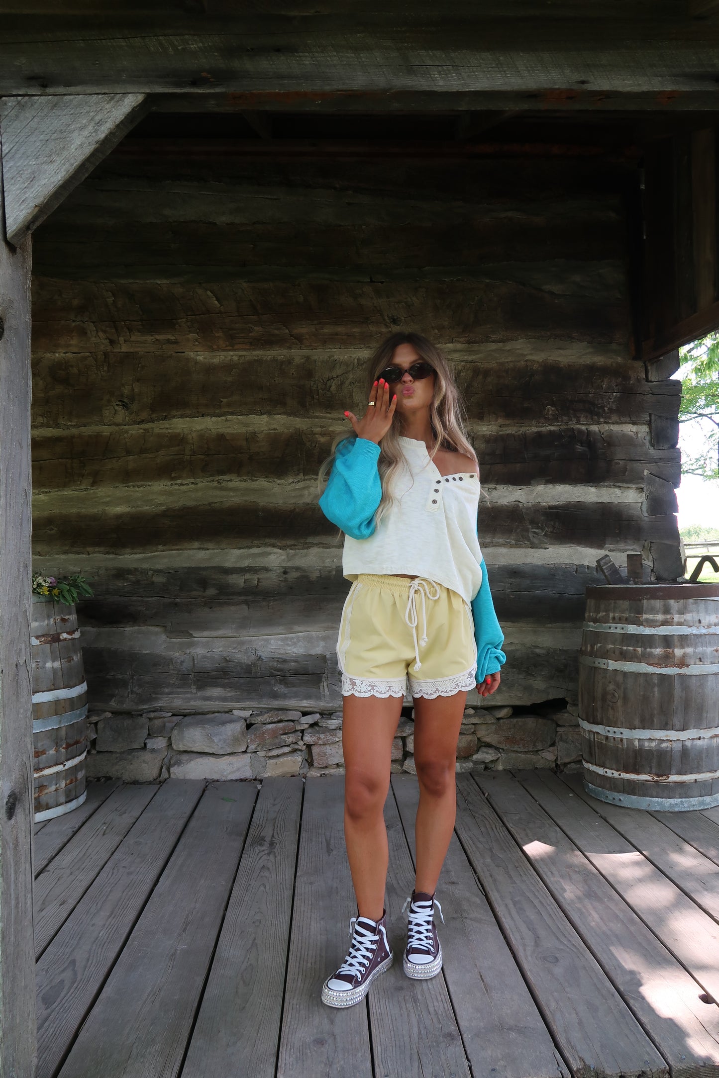 Buttercup Lace Short