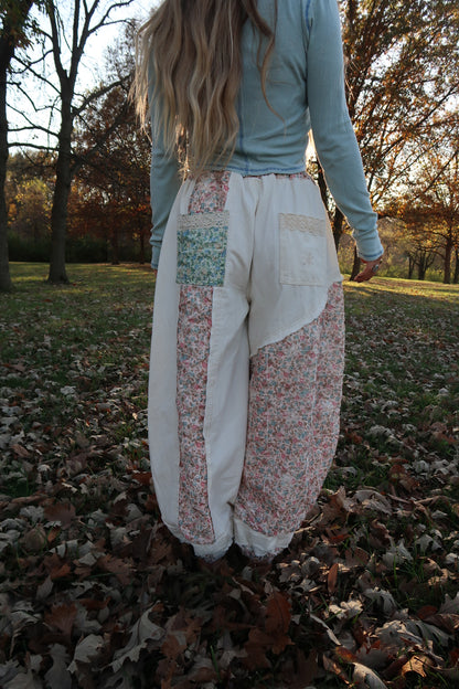 Sweet as Honey Patchwork Jogger