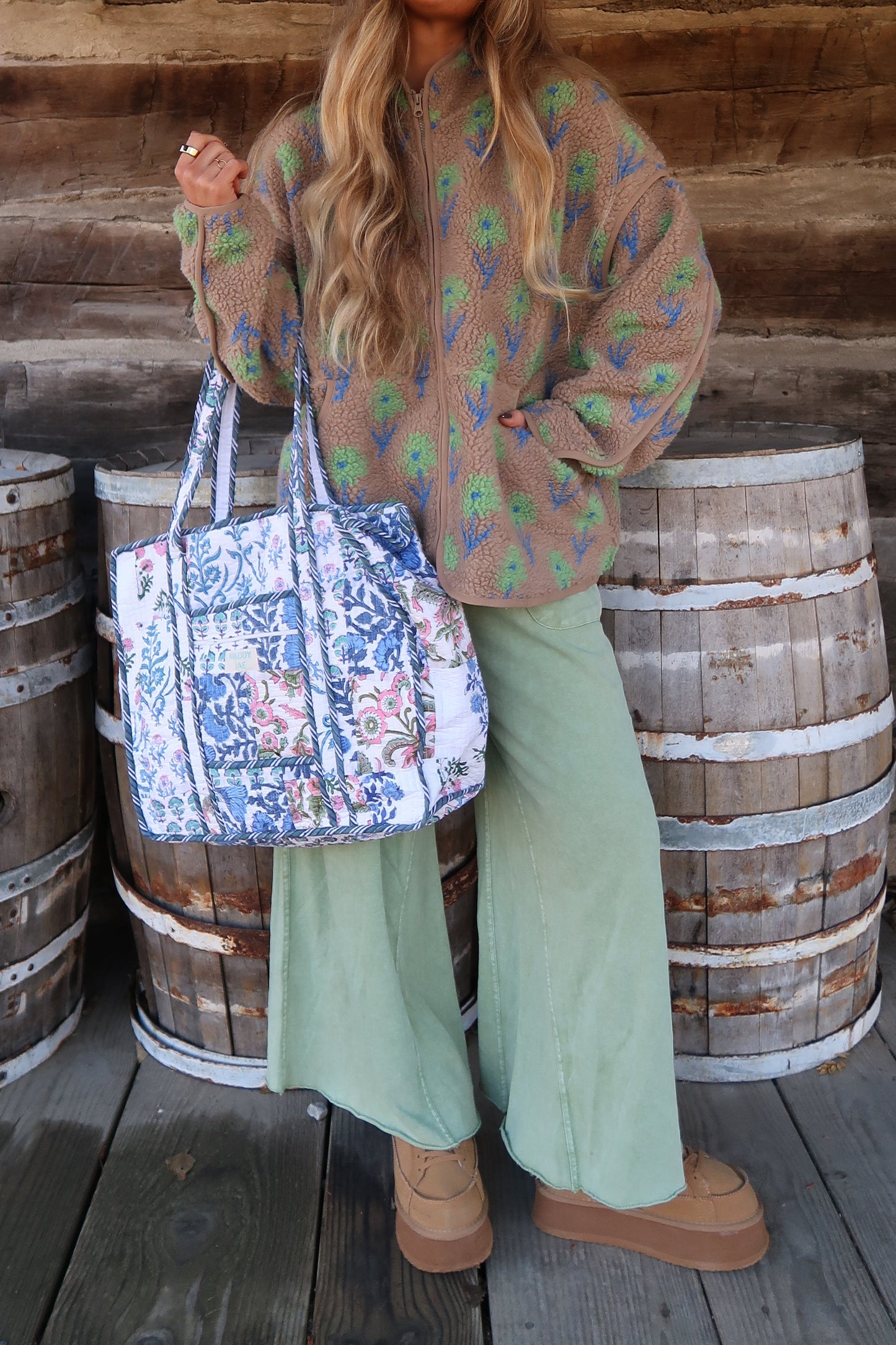 Lydia Quilted Dote Bag