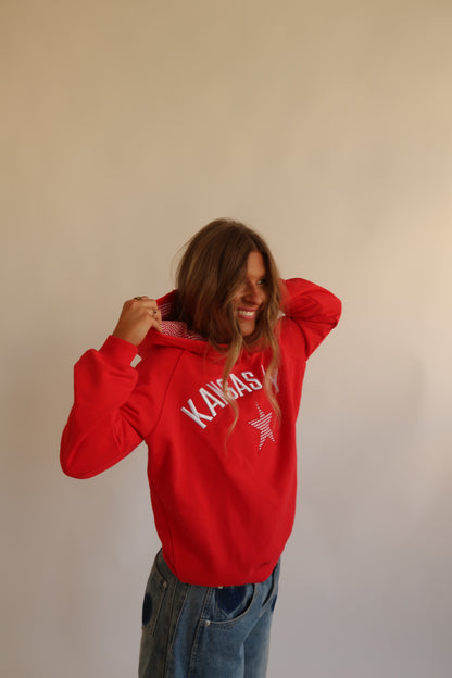 Kansas City Gingham Hoodie