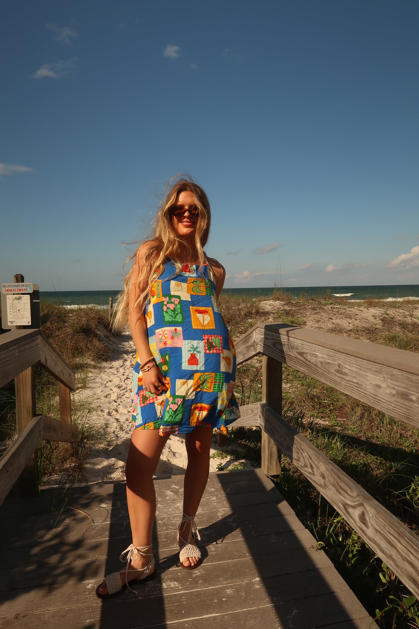 Postcards Halter Dress