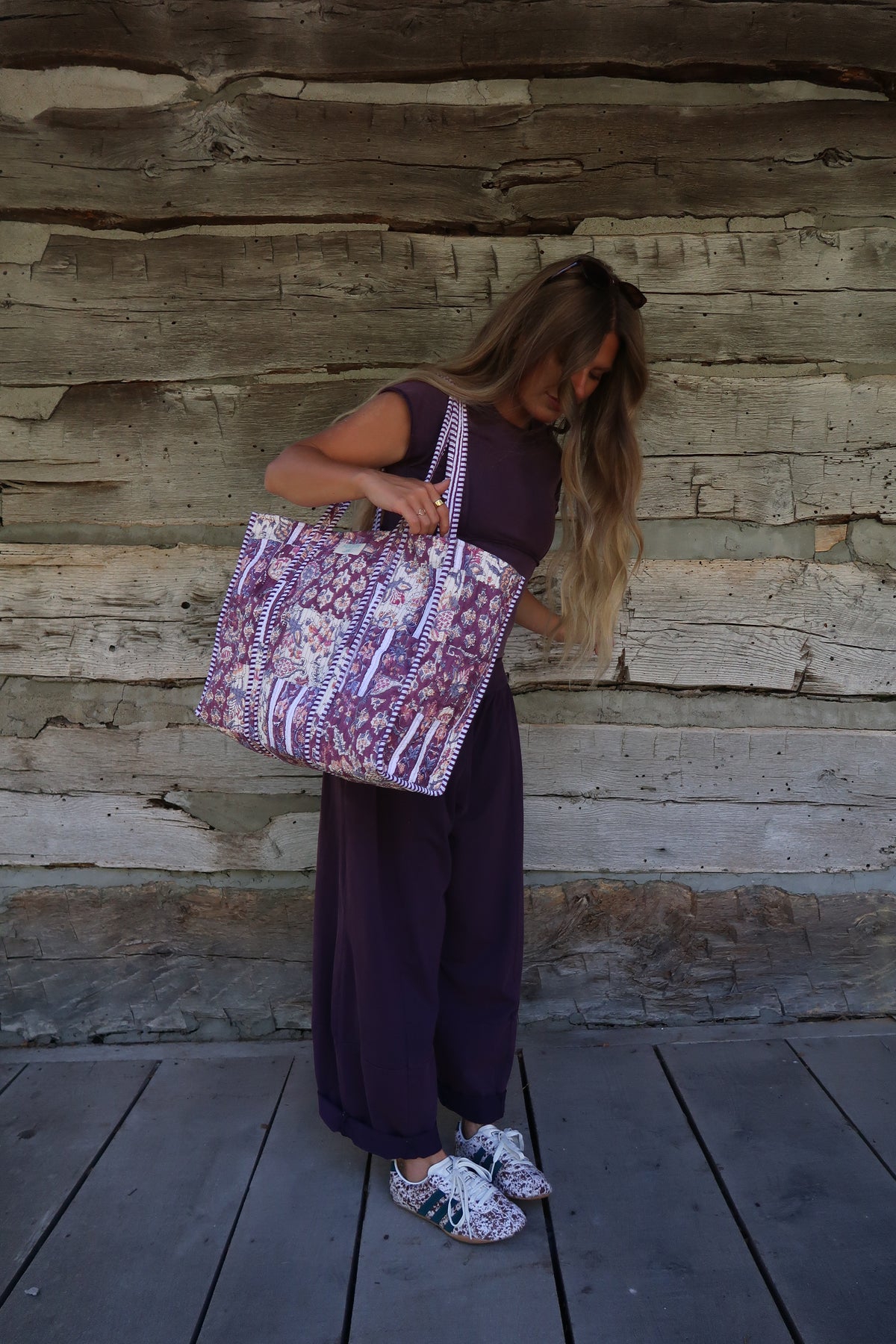 Millie Quilted Tote Bag