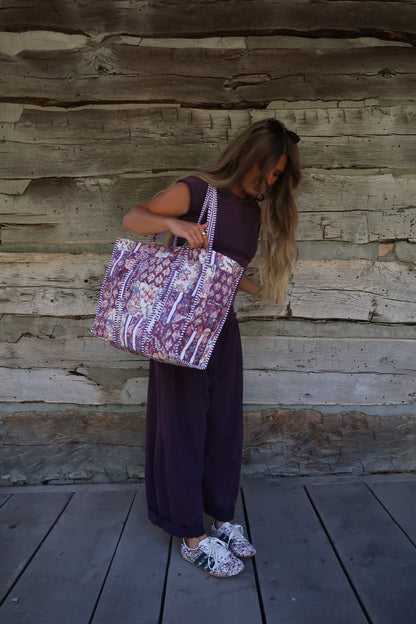 Millie Quilted Tote Bag