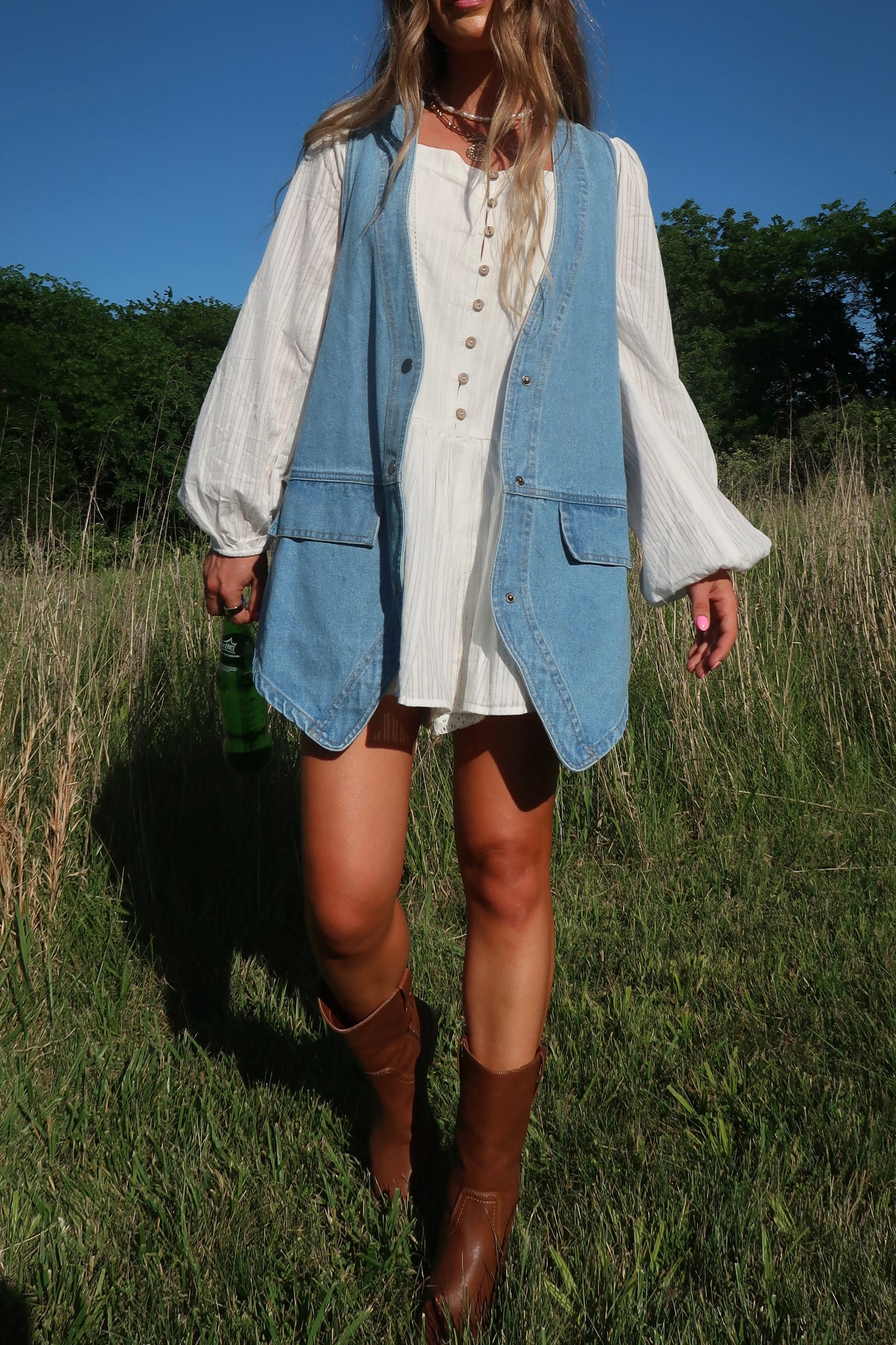 White Seabreeze Romper