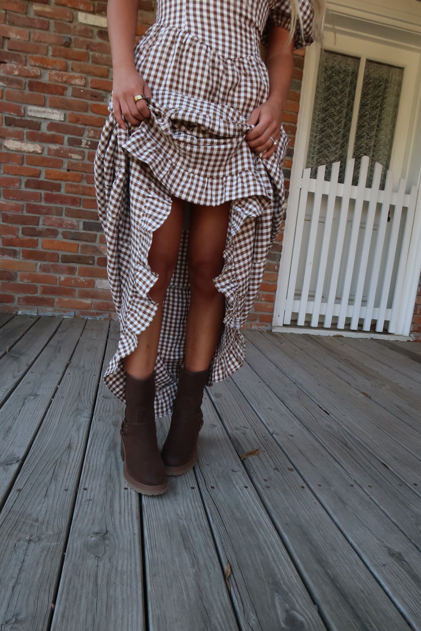 Espresso Combat Boots